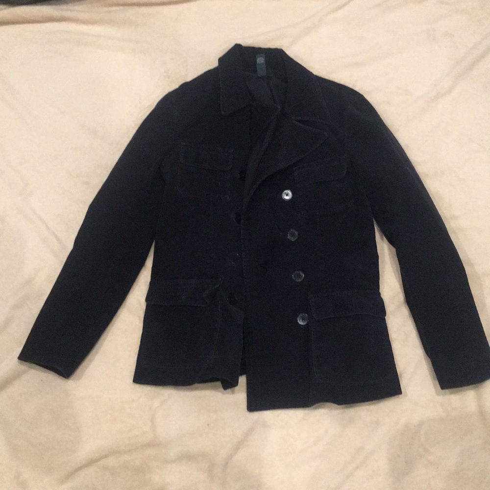 Navy blue Lauren Ralph’s Lauren corduroy jacket